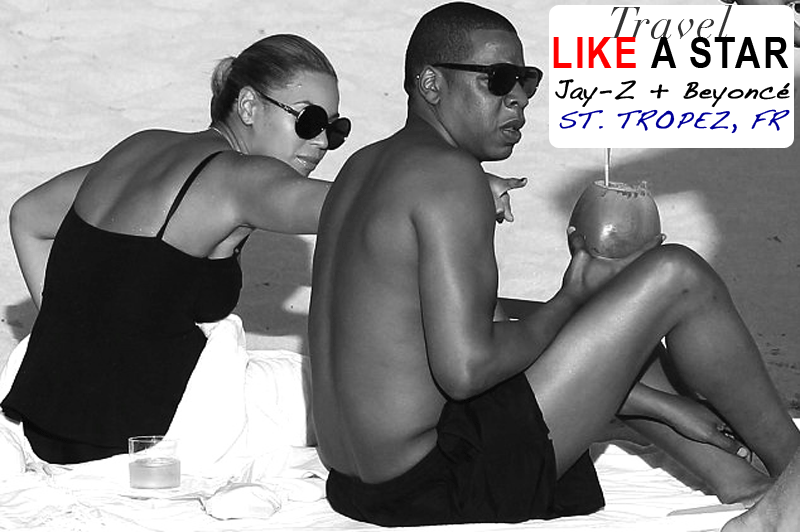 jay z beyonce travel like a star st Tropz