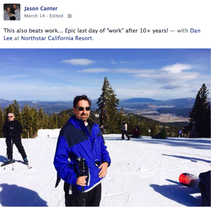 Jason travel before new job copy