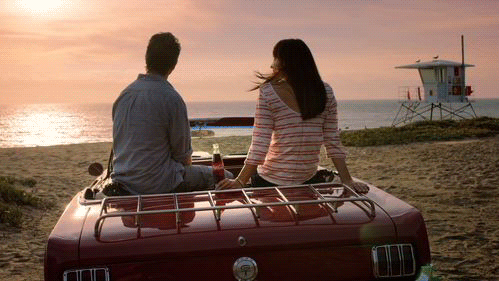 giphy.com roadtrip sunset