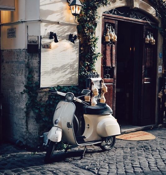 Vespa, Rome