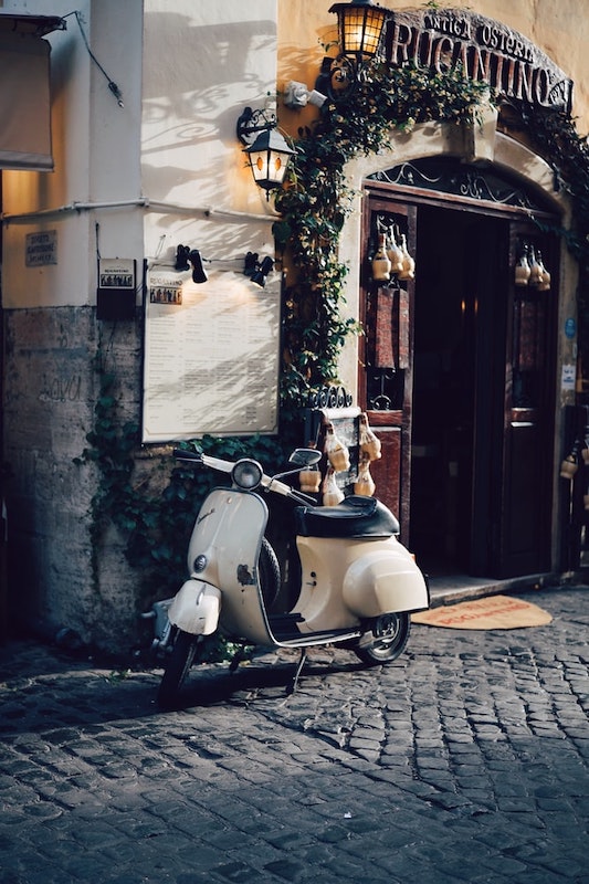 Vespa, Rome