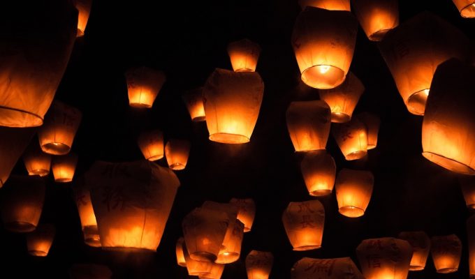 Sky Lantern Festival Pingxi