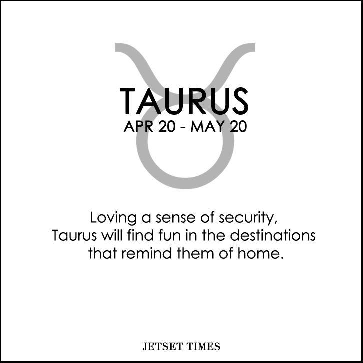 Travel Horoscope Taurus