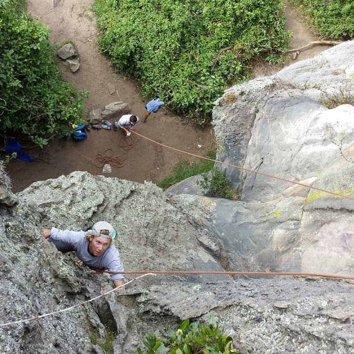 Suesca Colombia climbing