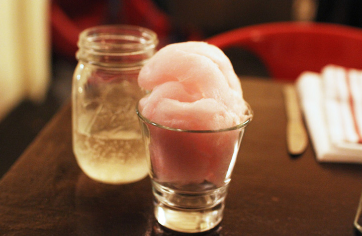 Cotton Candy Straw San Francisco restaurant