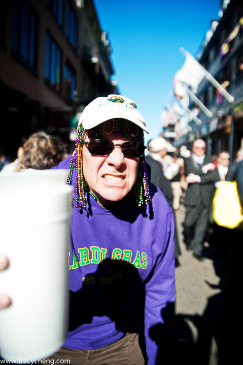 Tracy Cheng Mardi Gras beer