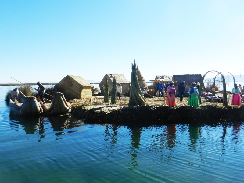  Lake Titicaca in South America