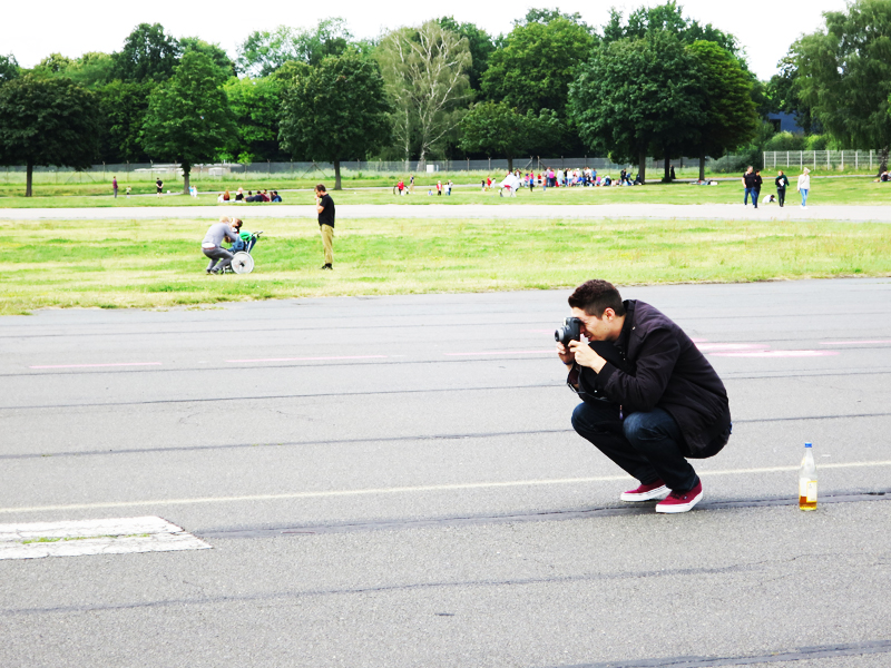 Tempelhofer Feld Park.