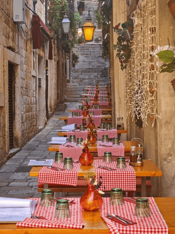 Dubrovnik Terrace Croatia 