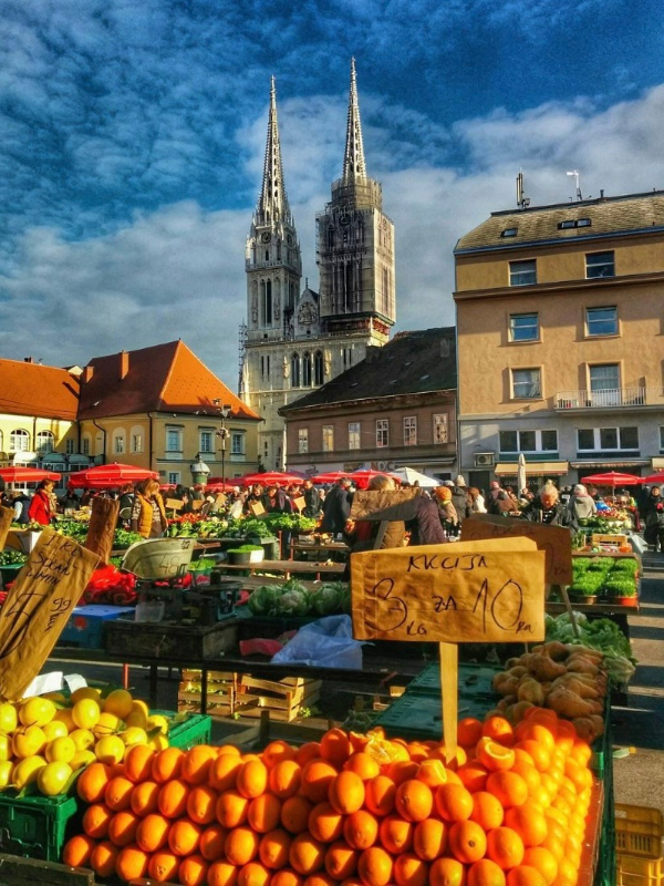 Dolac Market Zagreb