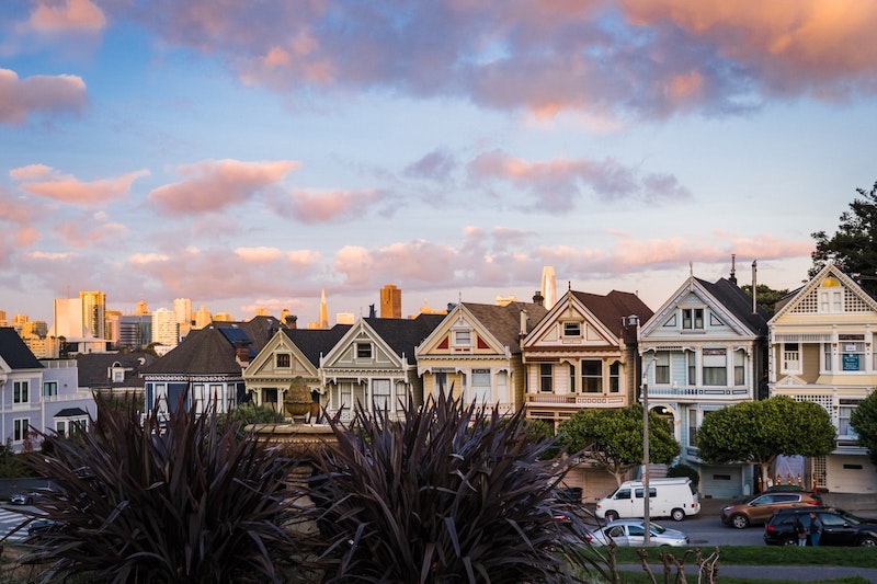 Painted Ladies, Hayes Street, San Francisco