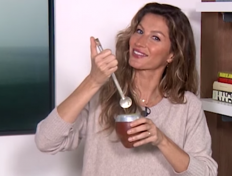 Gisele Bundchen yerba mate