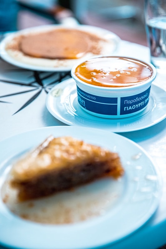 Greek honey souvenir
