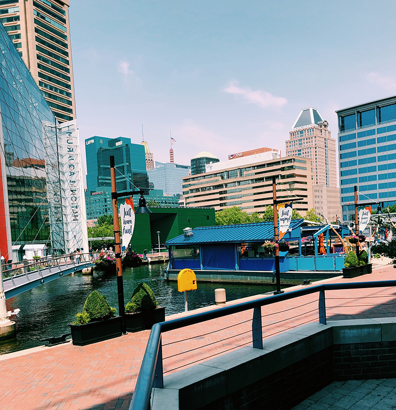 Baltimore Inner Harbor.
