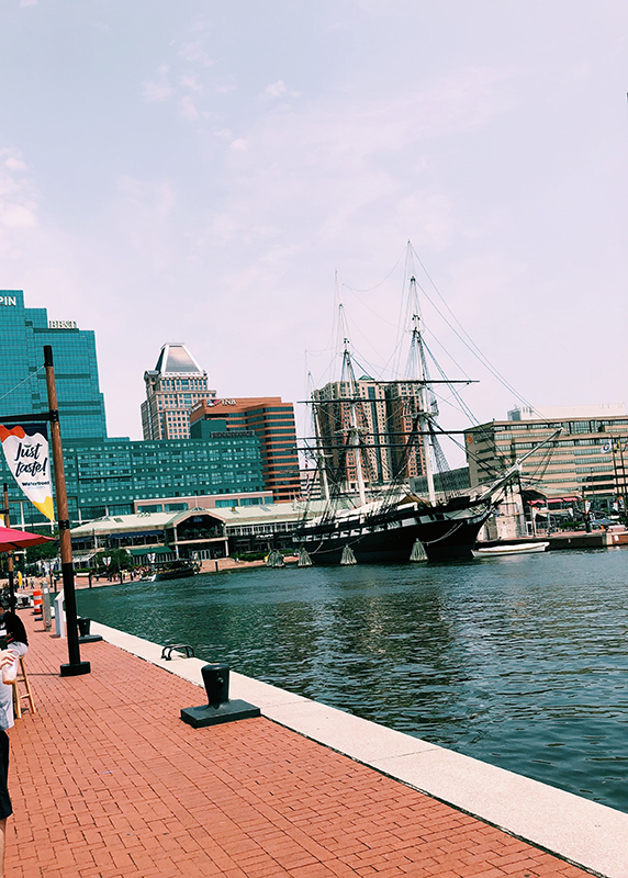 Inner Harbor, Baltimore.