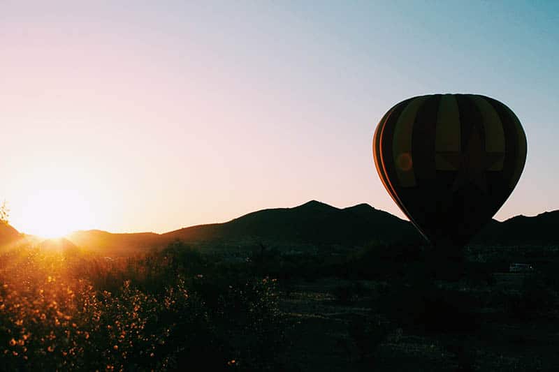 hot air balloon