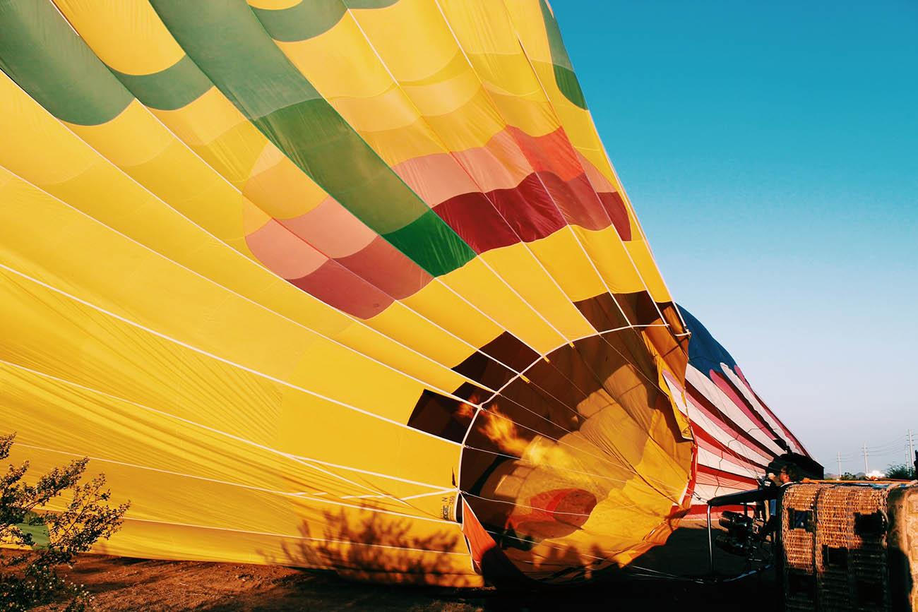 hot air balloon