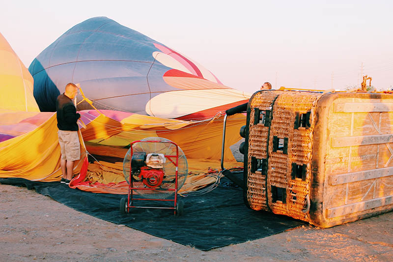 hot air balloon
