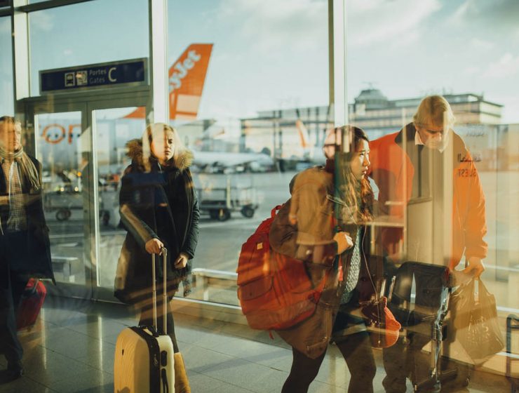 Airport traveling