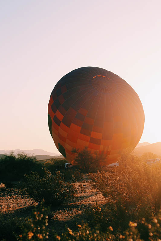 hot air balloon
