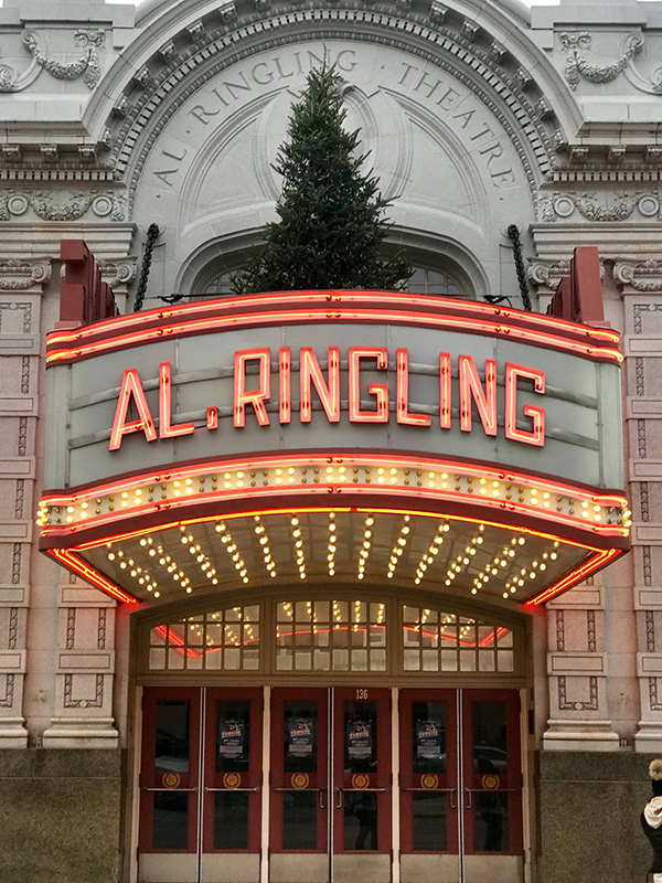 Al. Ringling Theatre. FACEBOOK Discover Wisconsin