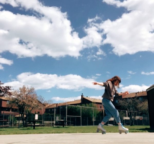 Roller skating