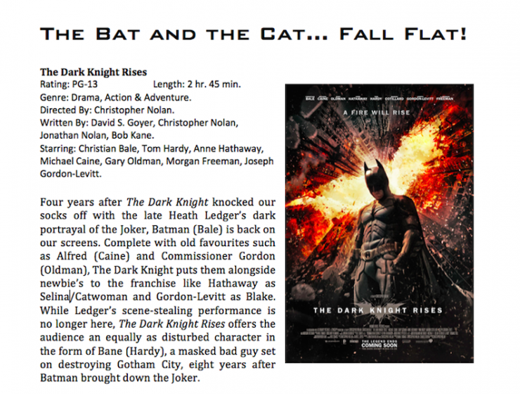 Movie Review