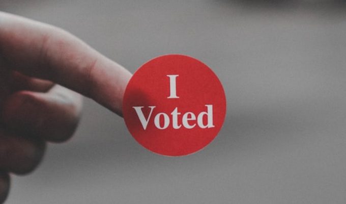 I voted