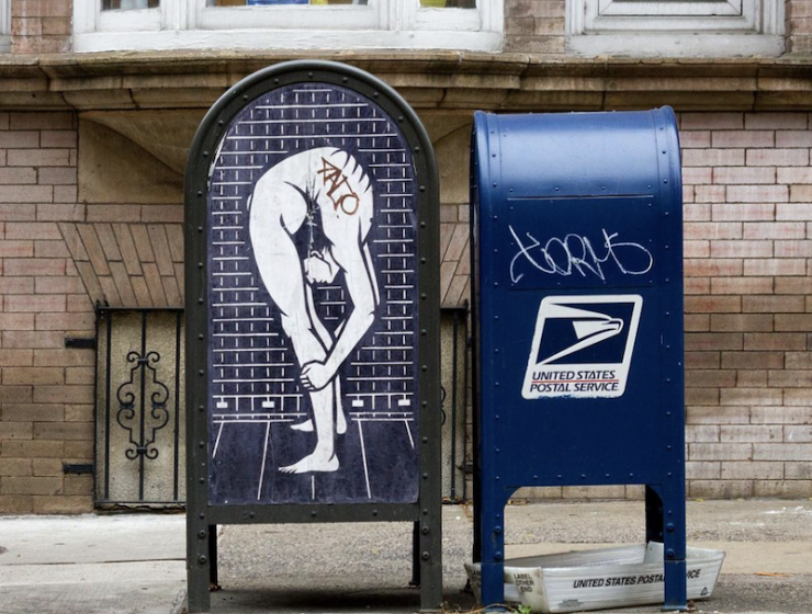 An old @joeboruchow wheatpaste. INSTAGRAM @ericinphilly