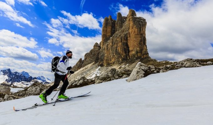 Backcountry Skiing inn early spring