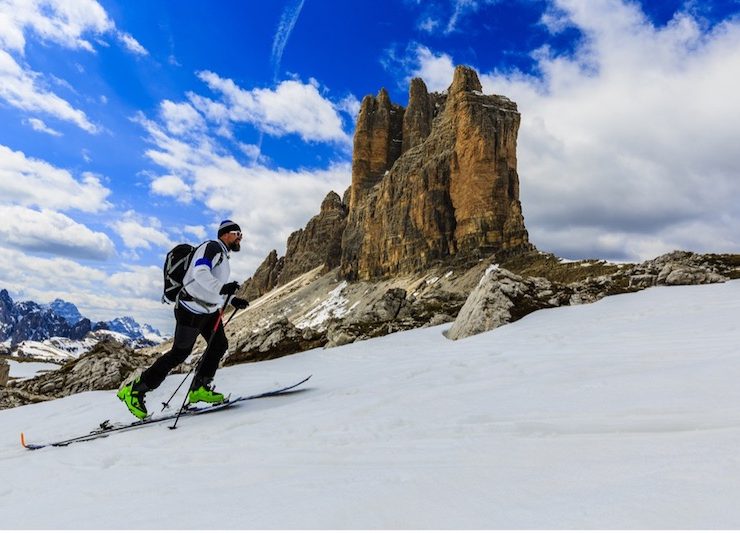 Backcountry Skiing inn early spring