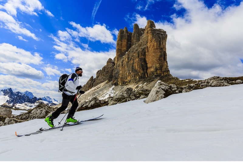 Backcountry Skiing inn early spring