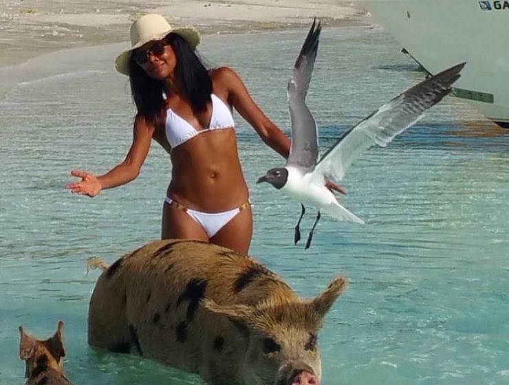 GABRIELLE UNION BAHAMAS
