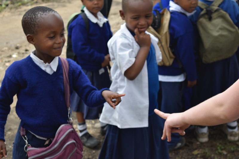 First time meeting Cherith students