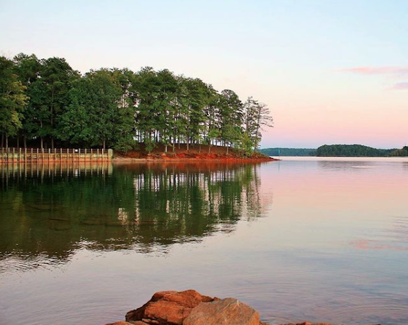 Lake Lanier During Sunset