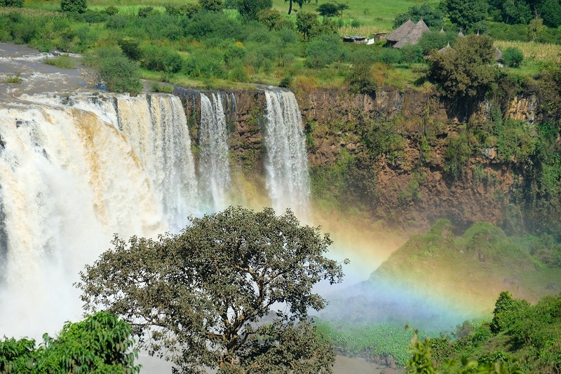 blue nile waterfalls