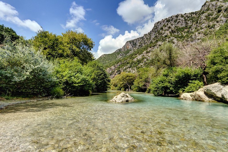 The Acheron River. Greek Mythology