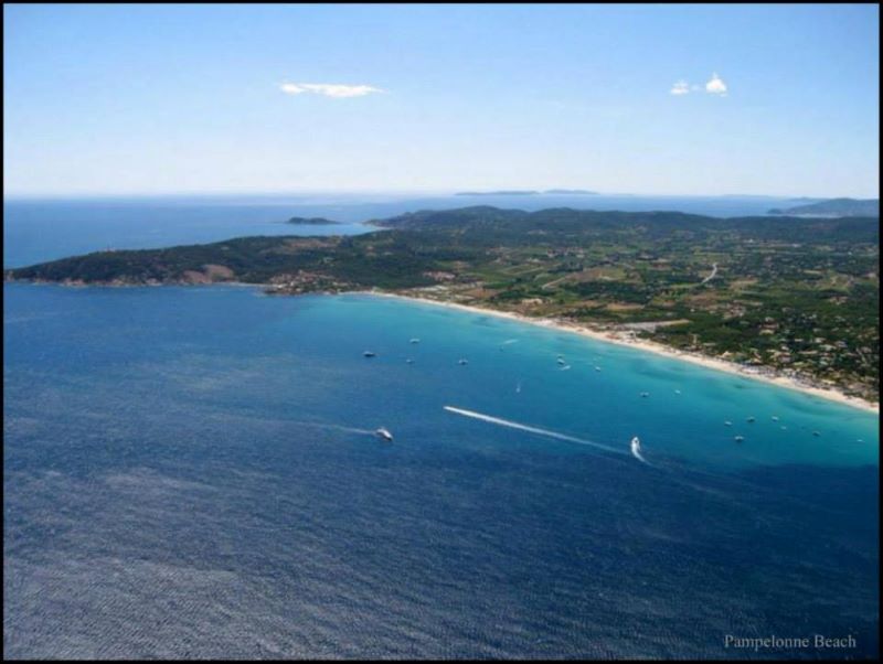 The Pampelonne beach