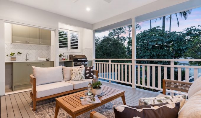 outdoor entertaining