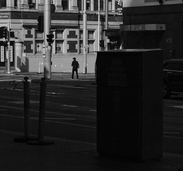 Empty streets of Sydney