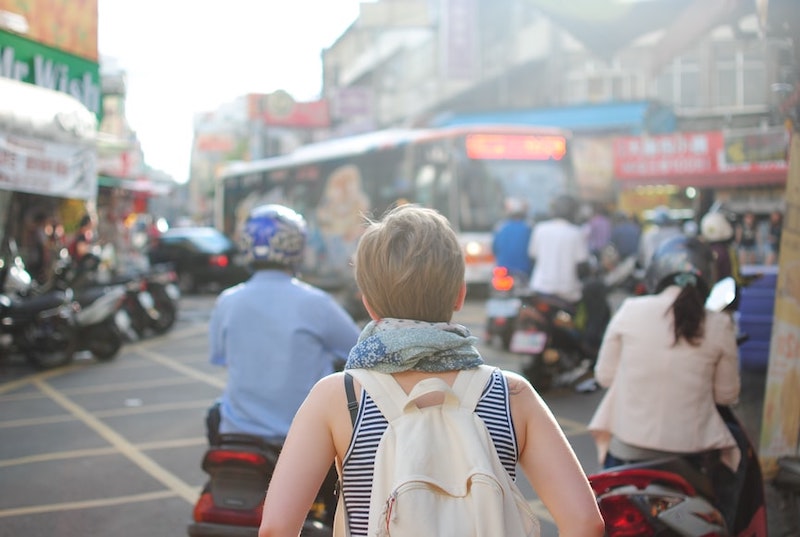 Travelling holiday backpacking