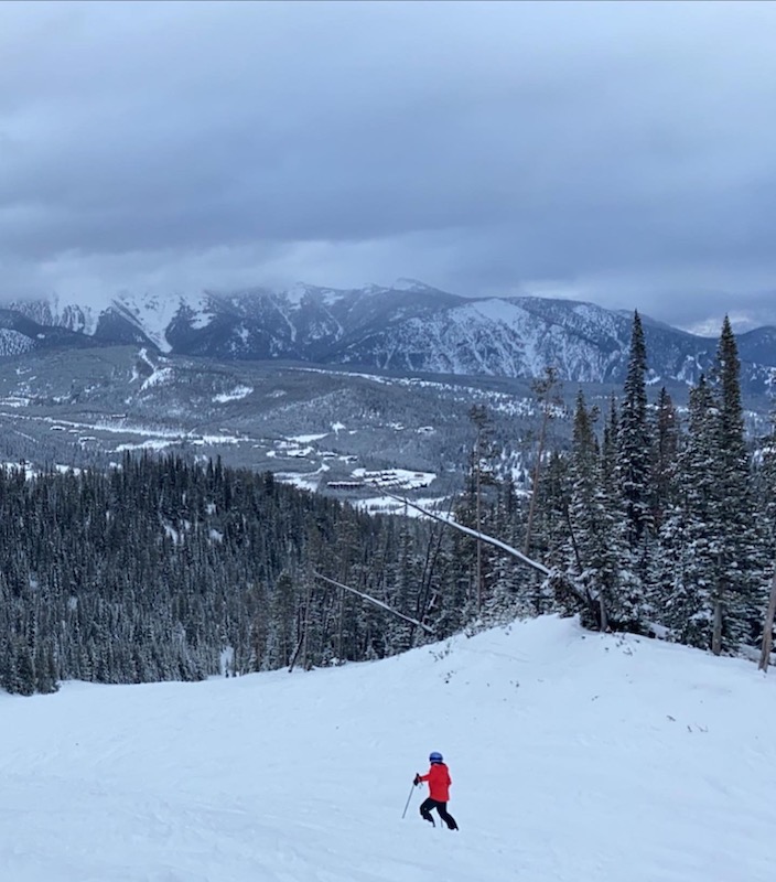 skiing snowboarding