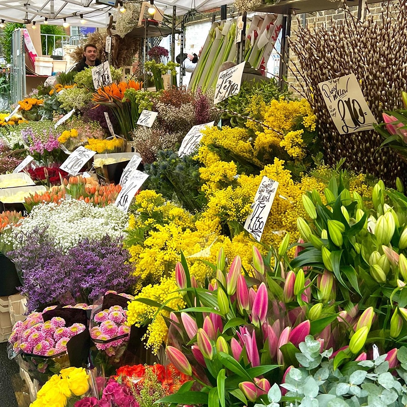 Columbia Road flower market