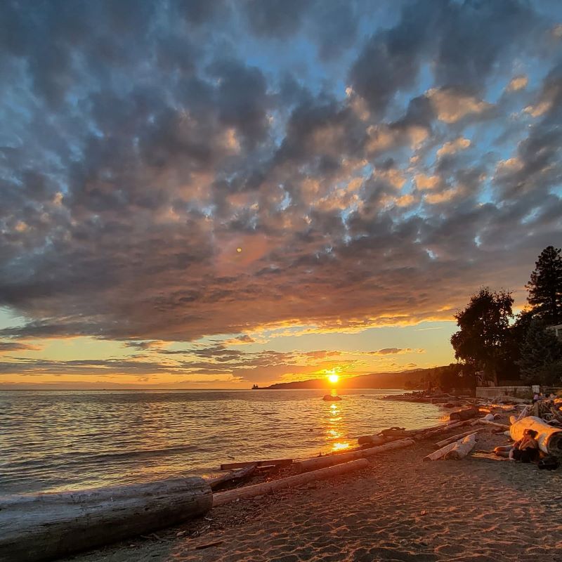 Dundarave Beach by Glenda Jean on Facebook