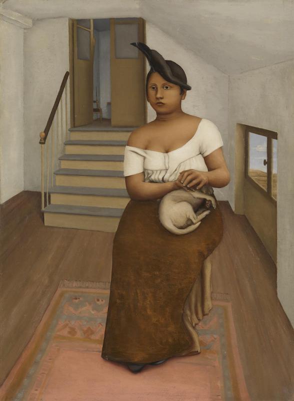 Seated Woman with Small DogSeated Woman with Small Dog tate modern
