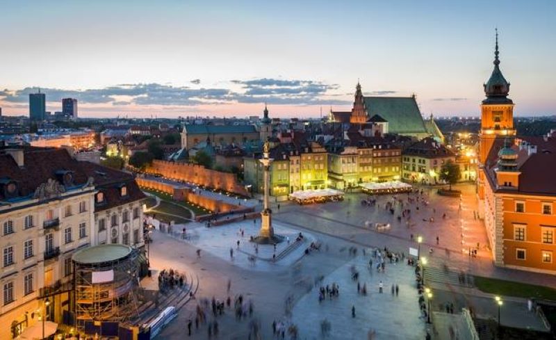 Old Town Warsaw Poland