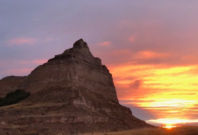 Scotts Bluff northern plains