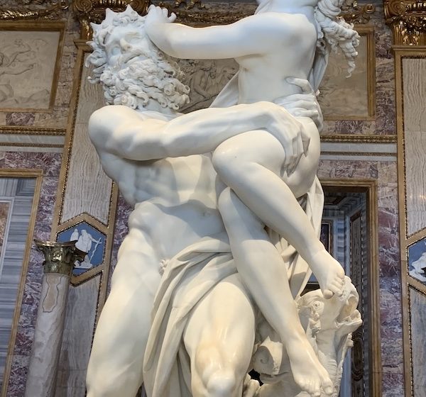 “Ratto di Proserpina” at Galleria Borghese