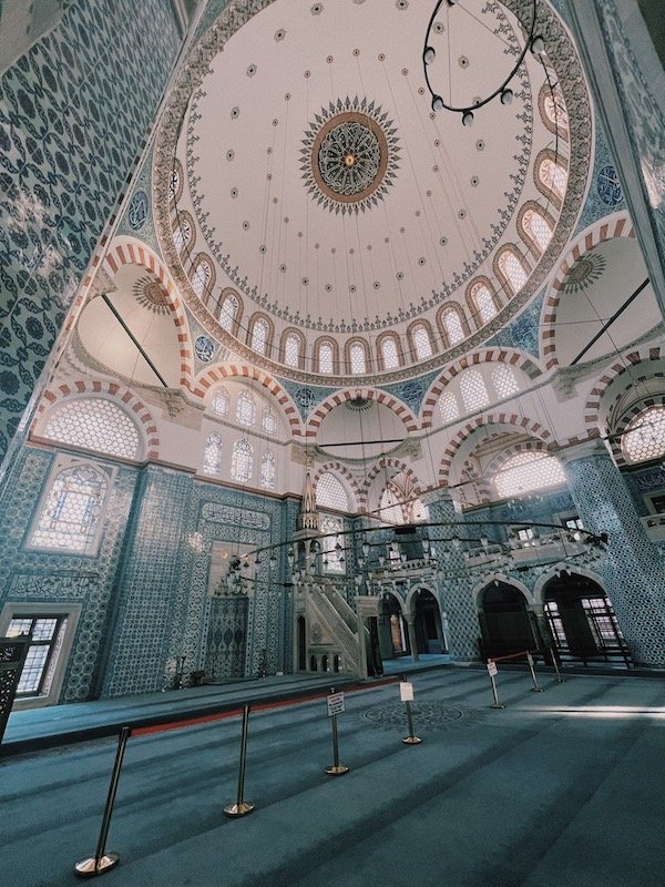 Rustem Pasha Mosque interior