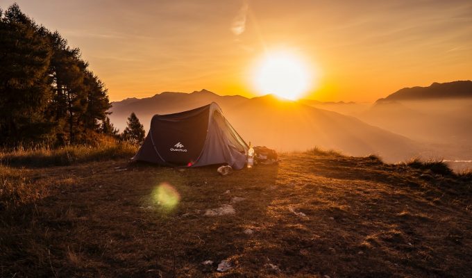 Budget camping trip